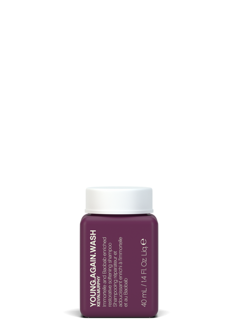 Kevin Murphy Young Again Wash &mdash; відновлювальний шампунь для сухого та пошкодженого волосся, 40 мл
