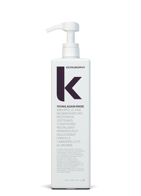 Kevin Murphy Young Again Rinse conditioner &mdash; кондиціонер для глибокого живлення та відновлення сухого, пошкодженого волосся, 1000 мл